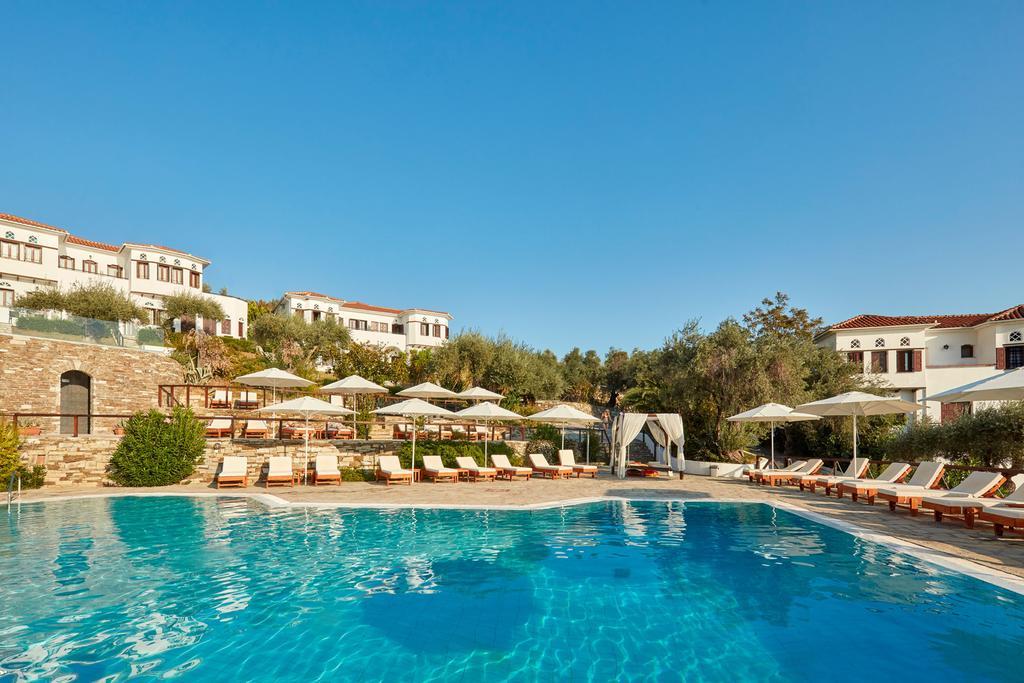 Leda Village Resort Chorto Exterior foto